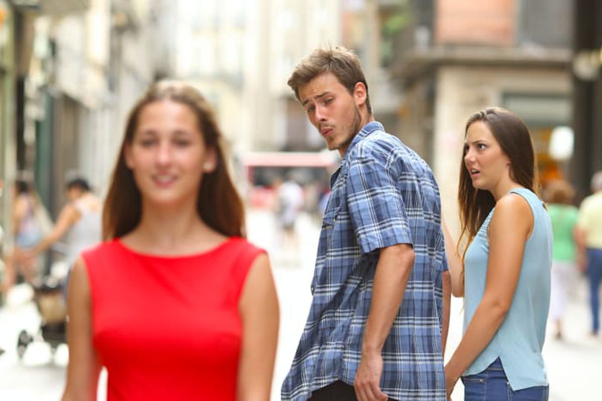 Distracted Boyfriend Meme Preview Image
