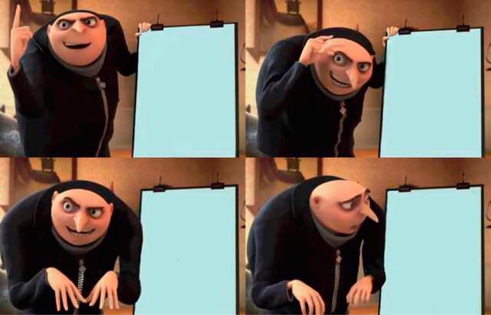 Gru's Plan Meme Preview Image