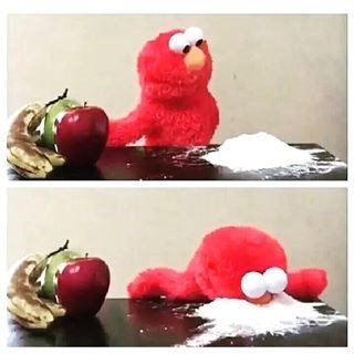 elmo cocaine Meme Preview Image