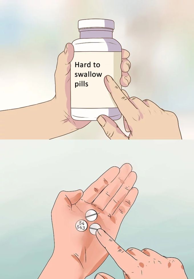 Hard To Swallow Pills Meme Preview Image