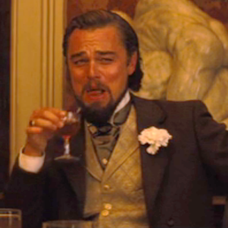 Laughing Leo Meme Preview Image
