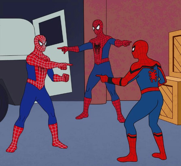 Spider Man Triple Meme Preview Image