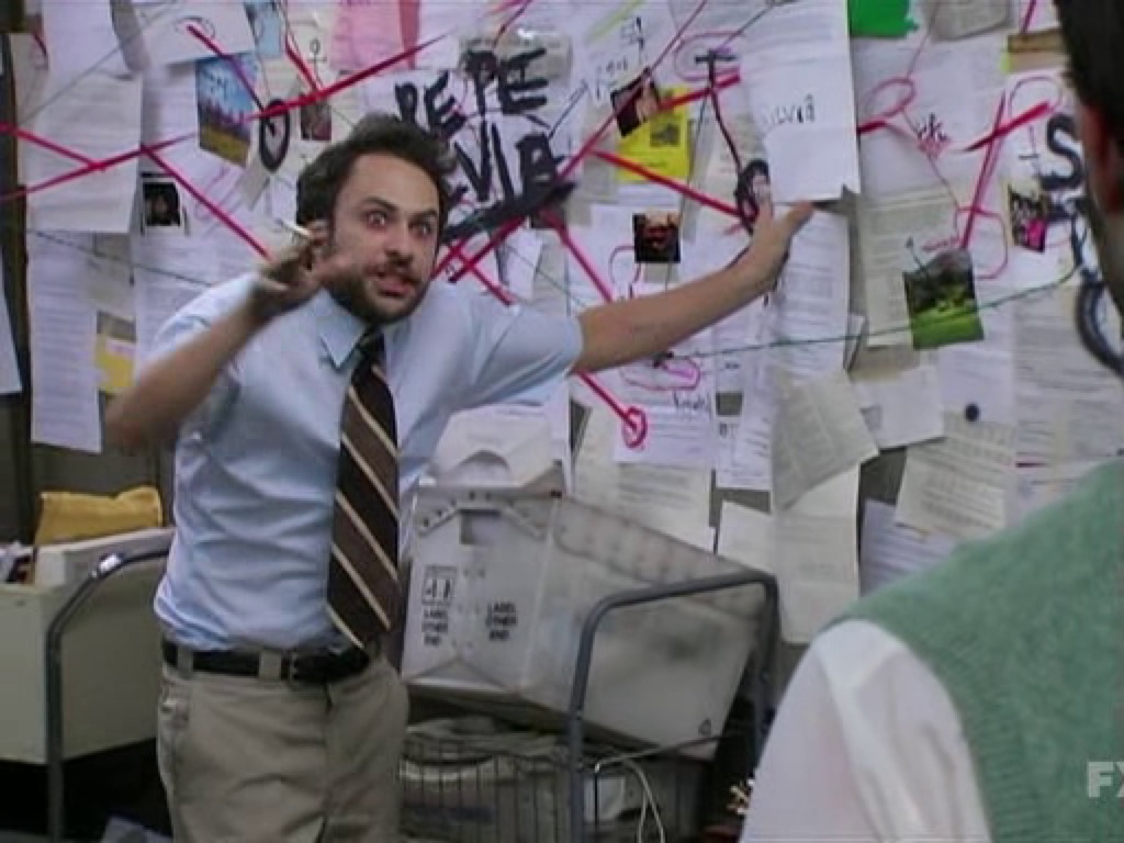 Charlie Conspiracy (Always Sunny in Philidelphia) Meme Preview Image