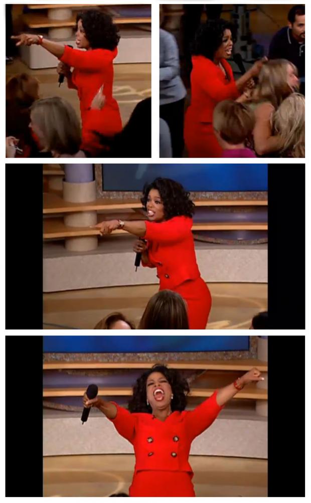 Oprah You Get A Car Everybody Gets A Car Meme Preview Image