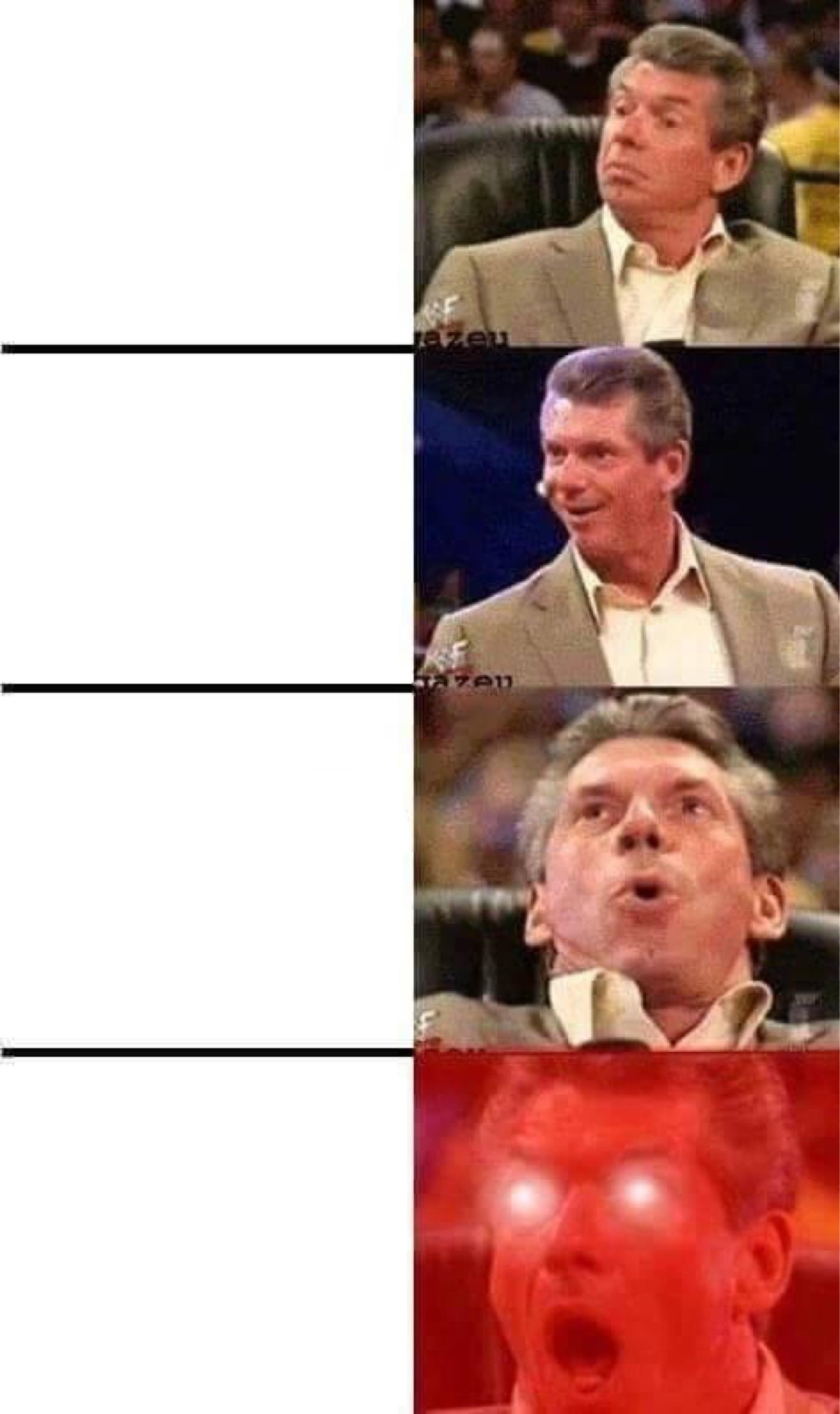 Vince McMahon Reaction w/Glowing Eyes Meme Preview Image