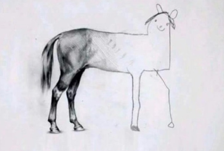 Horse Drawing Meme Preview Image