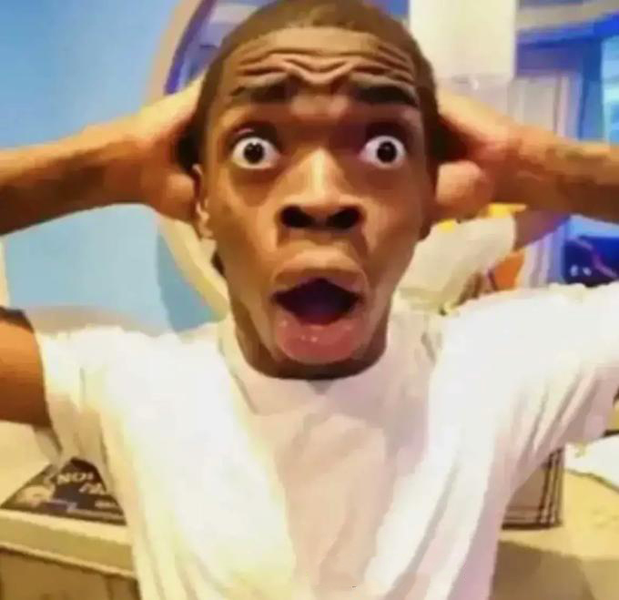 Shocked black guy Meme Preview Image
