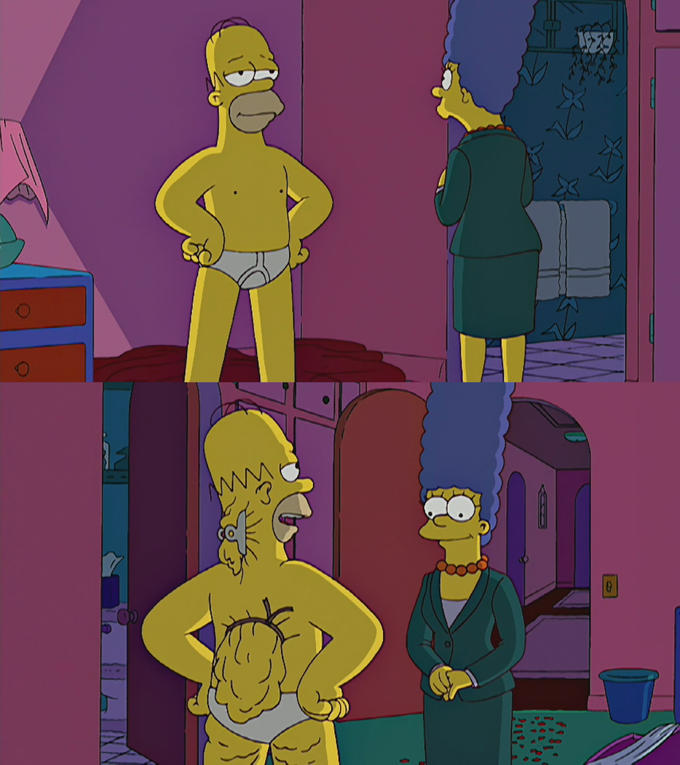 Homer Simpson's Back Fat Meme Preview Image