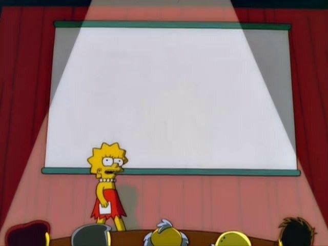 Lisa Simpson's Presentation Meme Preview Image