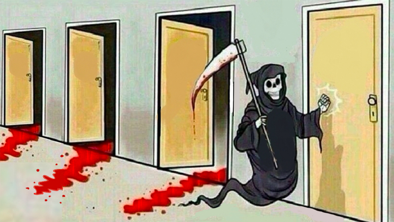 death knocking at the door Meme Preview Image
