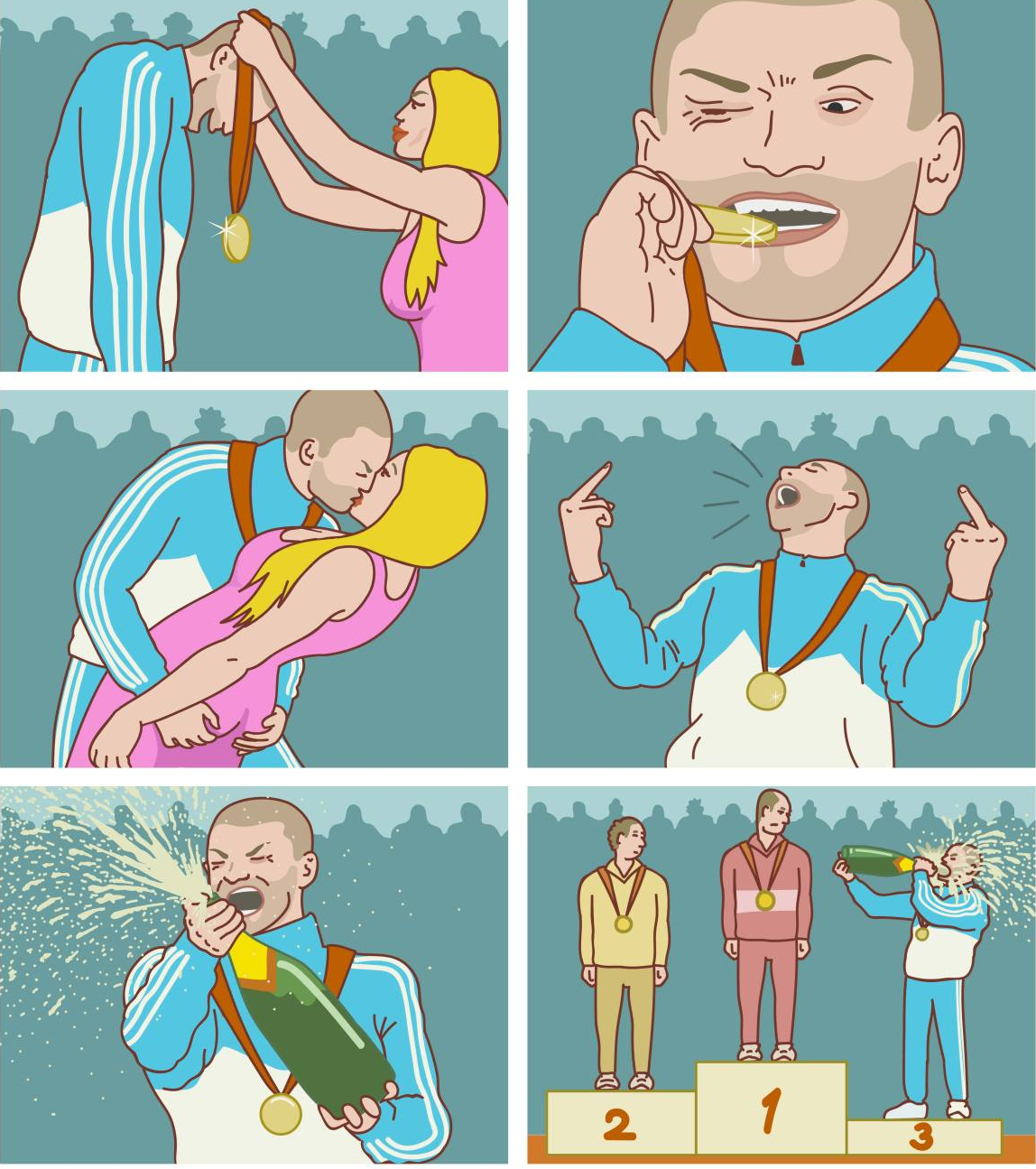 3rd Place Celebration Meme Preview Image