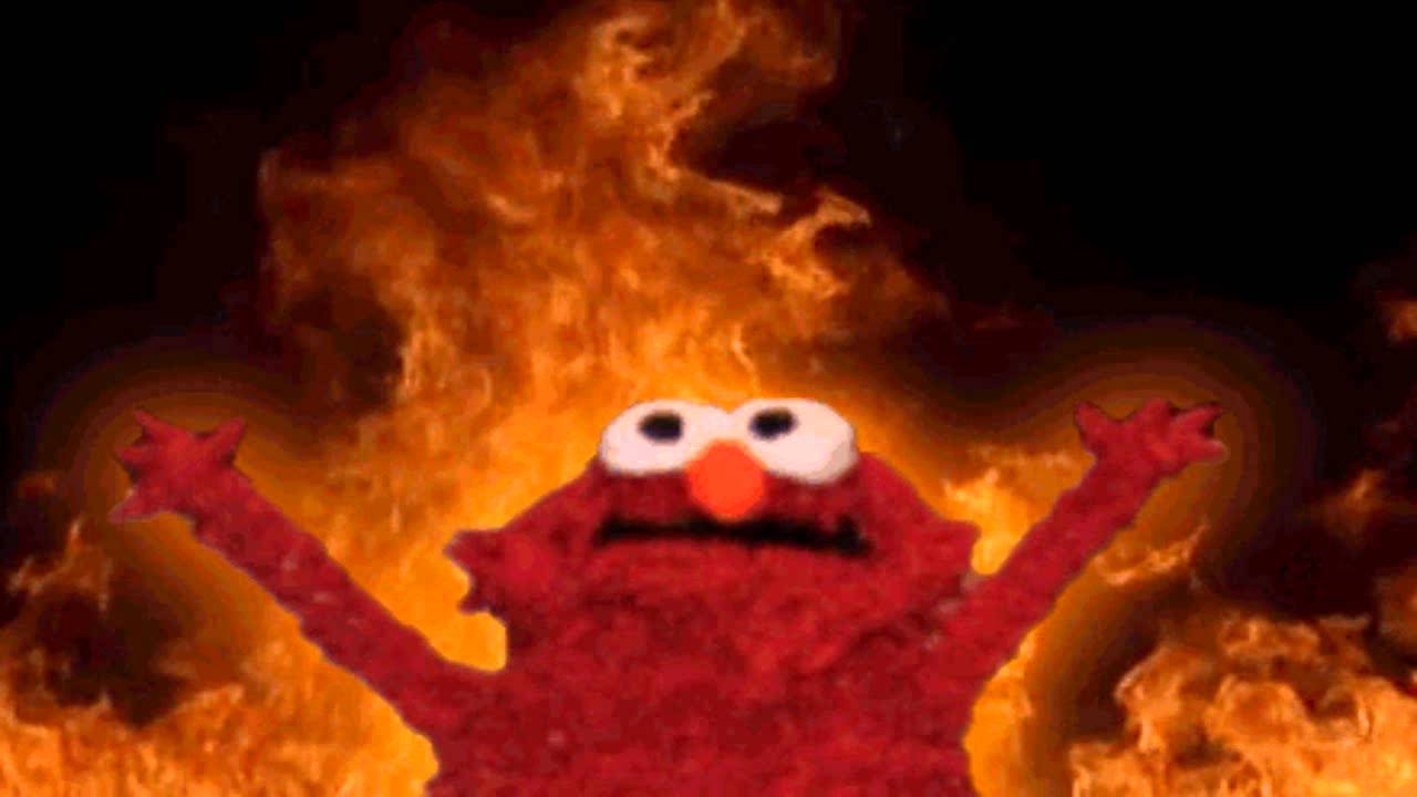 elmo fire Meme Preview Image