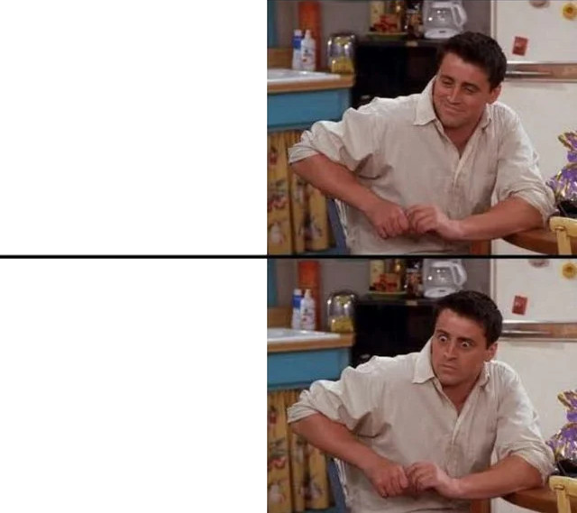 Surprised Joey Meme Preview Image