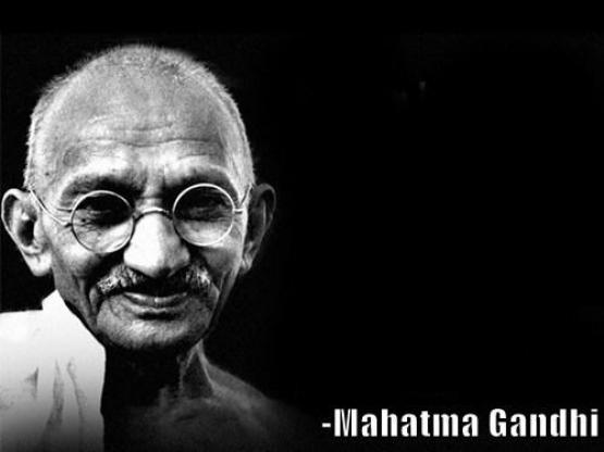 Mahatma Gandhi Rocks Meme Preview Image