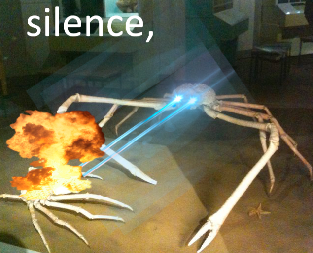 Silence Crab Meme Preview Image