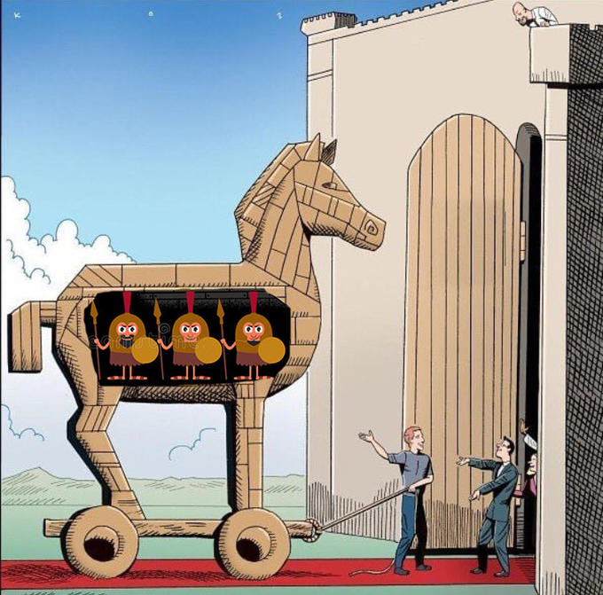 Trojan Horse Meme Preview Image
