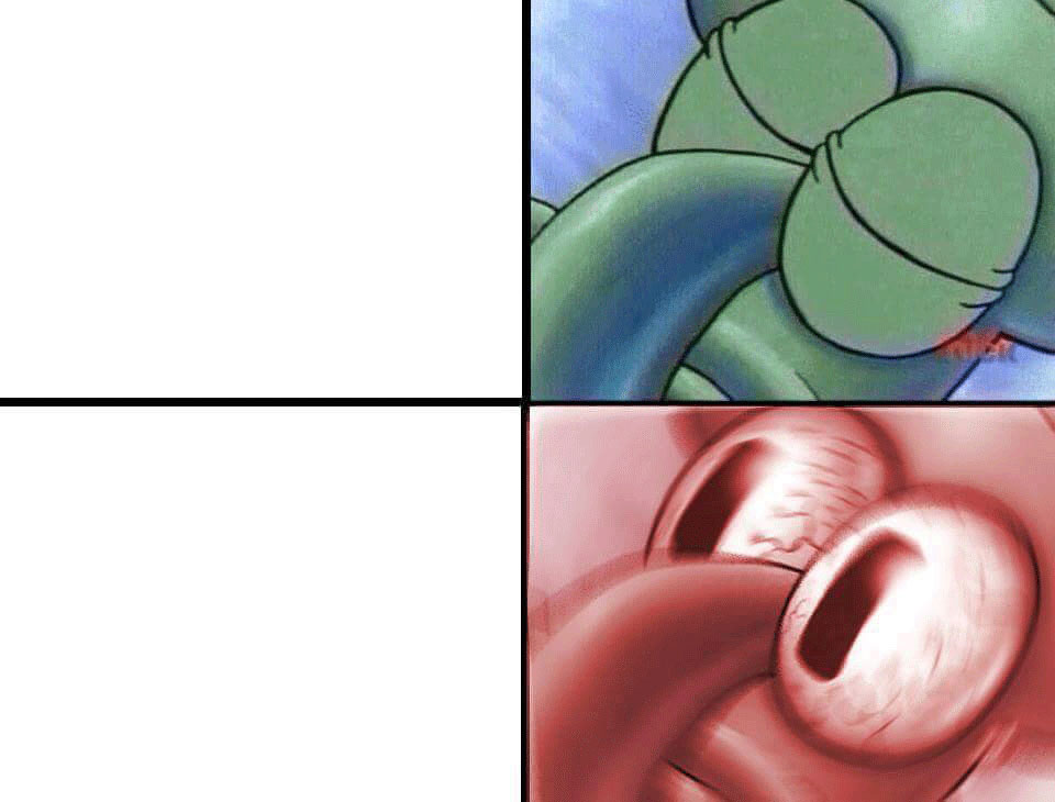 sleeping Squidward Meme Preview Image