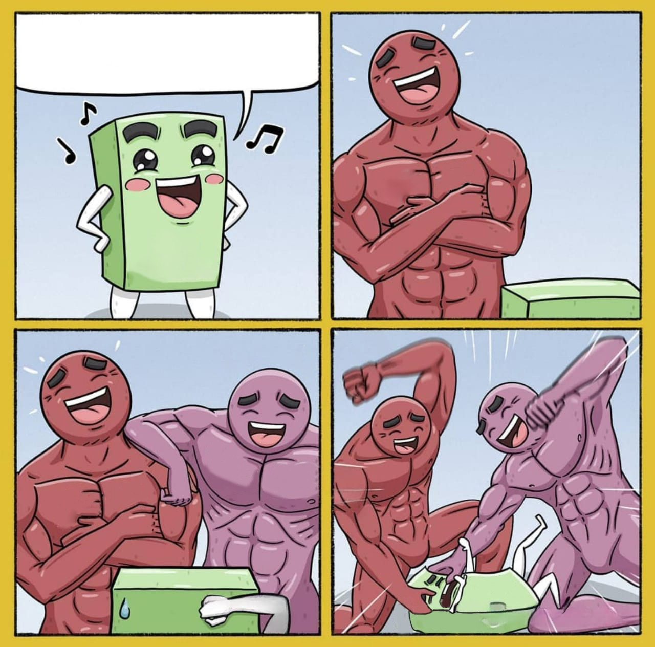 Guy getting beat up Meme Preview Image