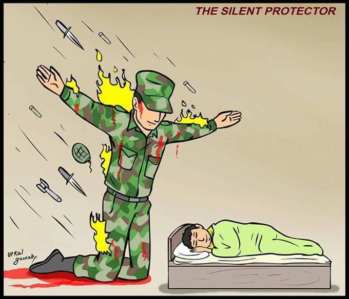 the silent protector Meme Preview Image