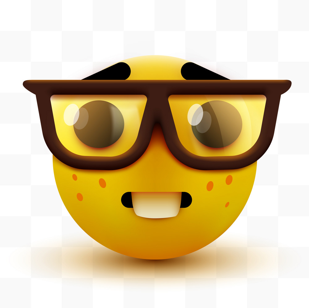 Nerd emoji Meme Preview Image