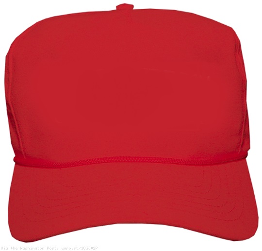 blank red MAGA hat Meme Preview Image