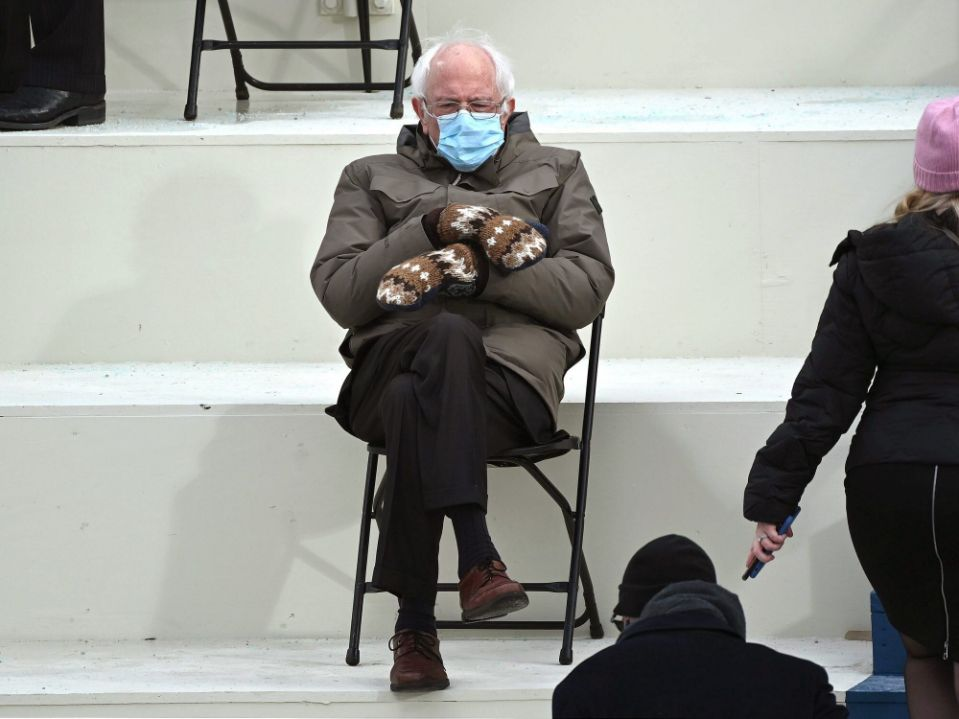 Bernie Sanders Mittens Meme Preview Image