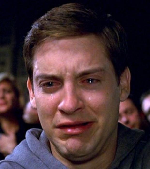 crying peter parker Meme Preview Image