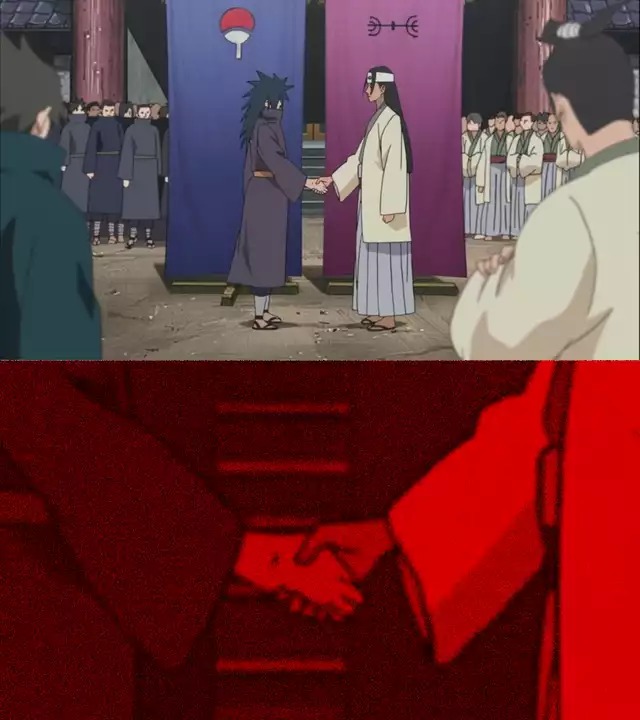Naruto Handshake Meme Template Meme Preview Image