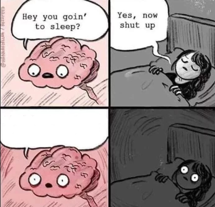 waking up brain Meme Preview Image
