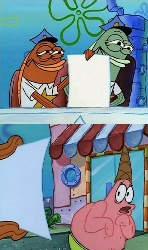 patrick scared Meme Preview Image