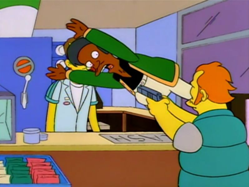 Apu takes bullet Meme Preview Image