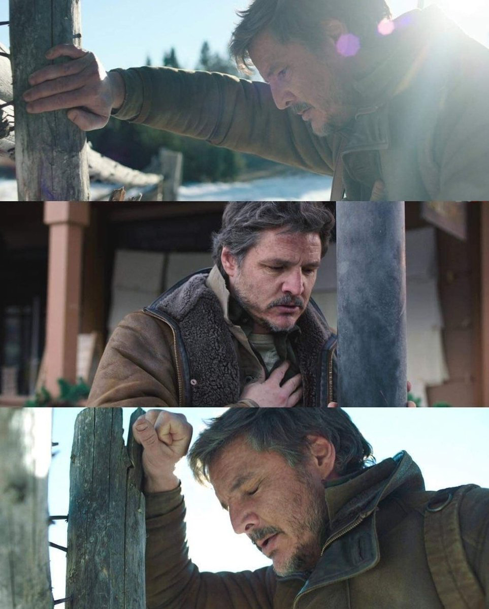 Joel from "The Last of Us" has a panic attack Meme Preview Image