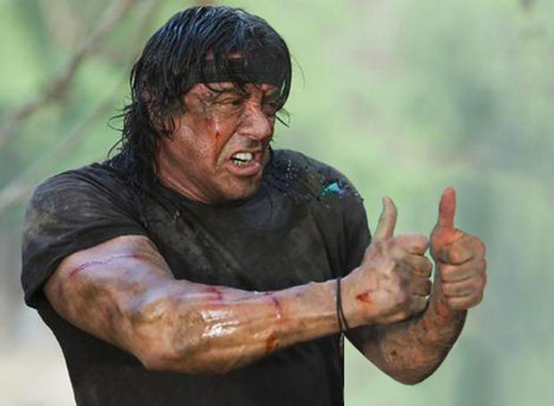 Thumbs Up Rambo Meme Preview Image
