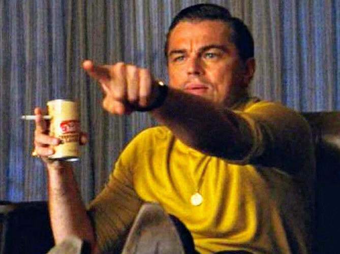 Leonardo Dicaprio pointing at tv Meme Preview Image