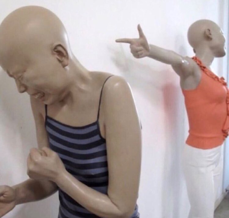 Pointing Mannequin Meme Preview Image
