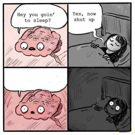 Hey you going to sleep? Meme Preview Image