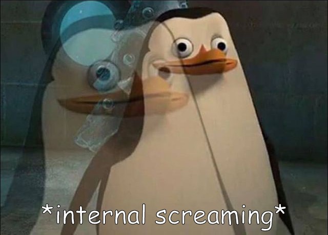 Private Internal Screaming Meme Preview Image