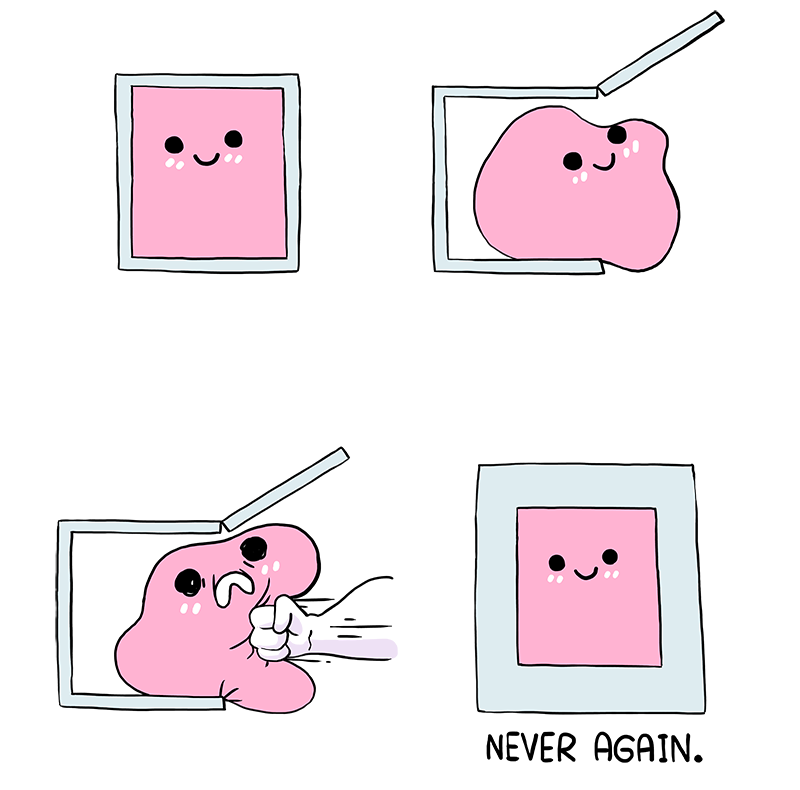 Pink Blob In the Box Meme Preview Image