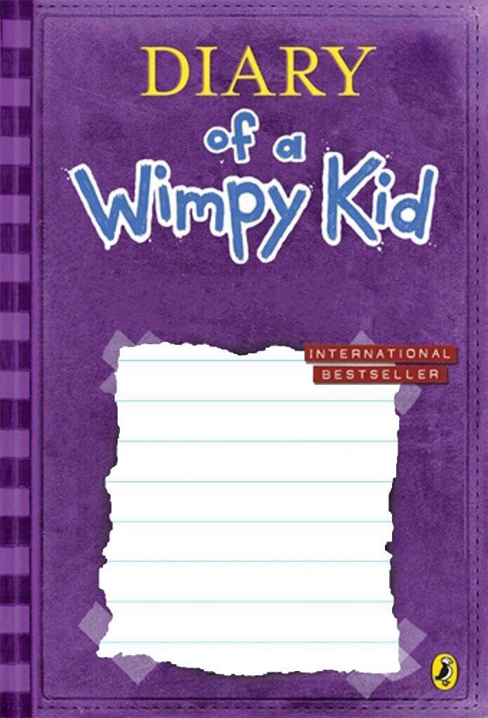 Diary of a Wimpy Kid Cover Template Meme Preview Image