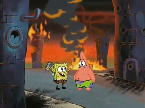 "We did it, Patrick! We saved the City!" Meme Preview Image