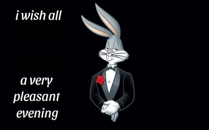 I wish all the X a very pleasant evening Meme Preview Image