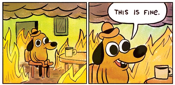 This Is Fine Meme Preview Image