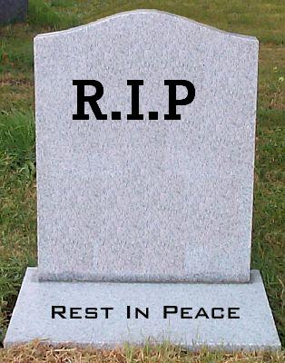 RIP headstone Meme Preview Image