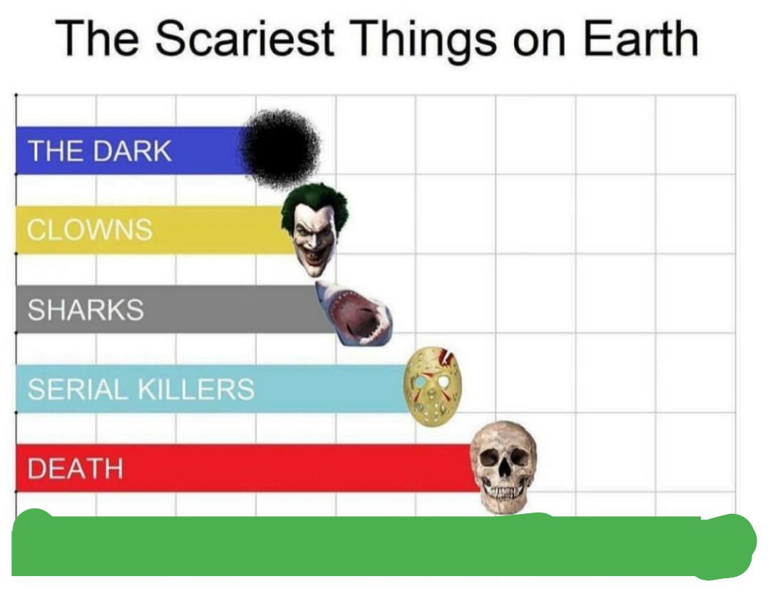 scariest things on earth Meme Preview Image