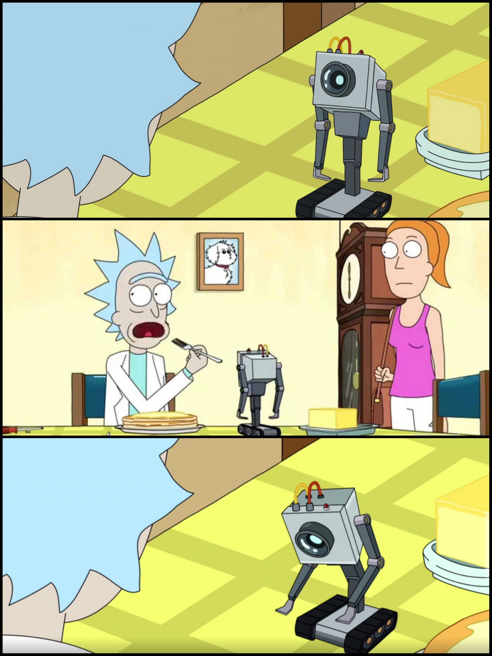 Rick and Morty Butter Meme Preview Image