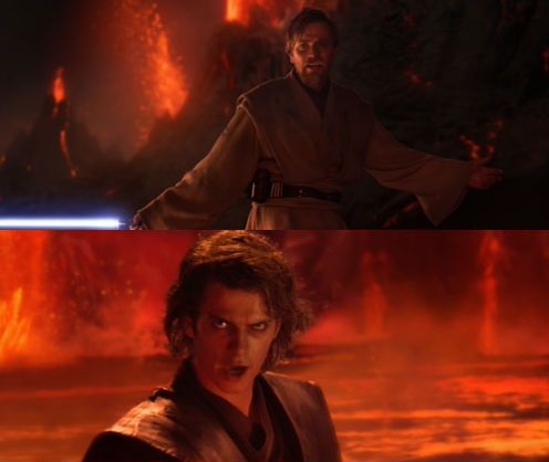 It's Over, Anakin, I Have the High Ground Meme Preview Image