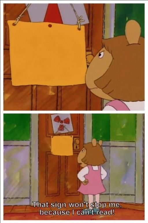 That sign won't stop me! Meme Preview Image