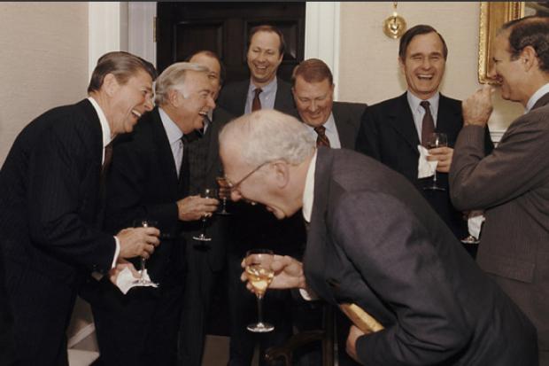 Rich men laughing Meme Preview Image