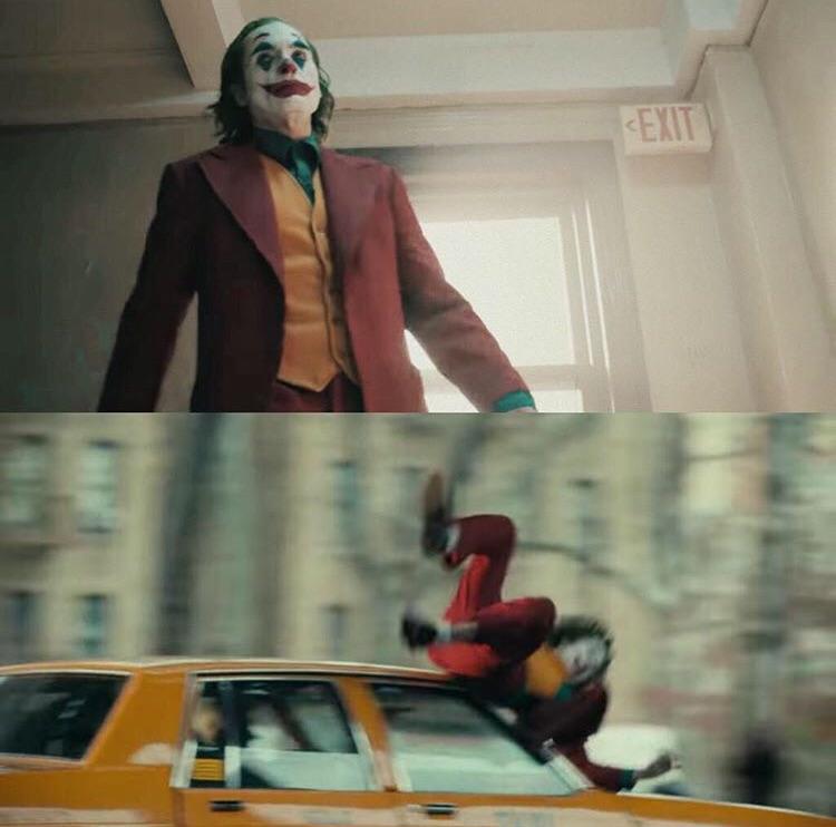 Joaquin Phoenix Joker Car Meme Preview Image