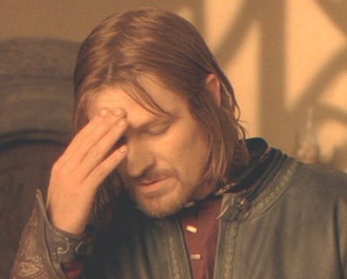 Frustrated Boromir Meme Preview Image